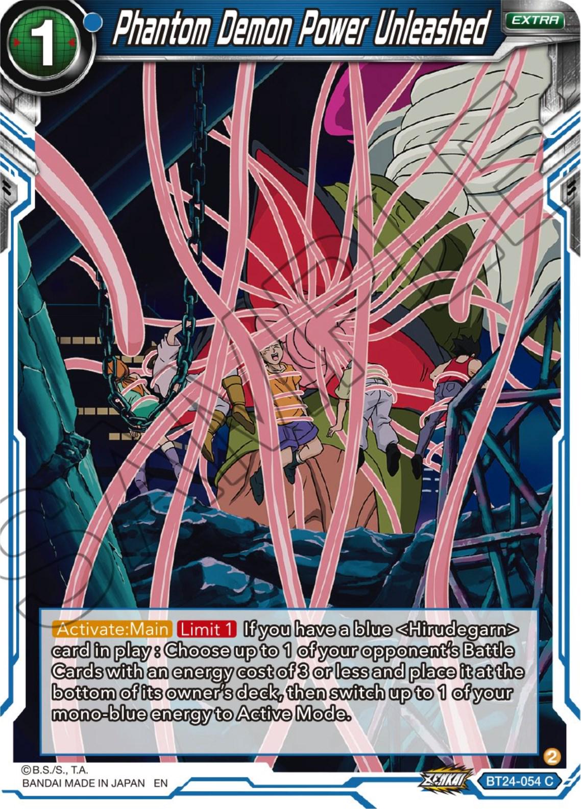 Phantom Demon Power Unleashed BT24-054