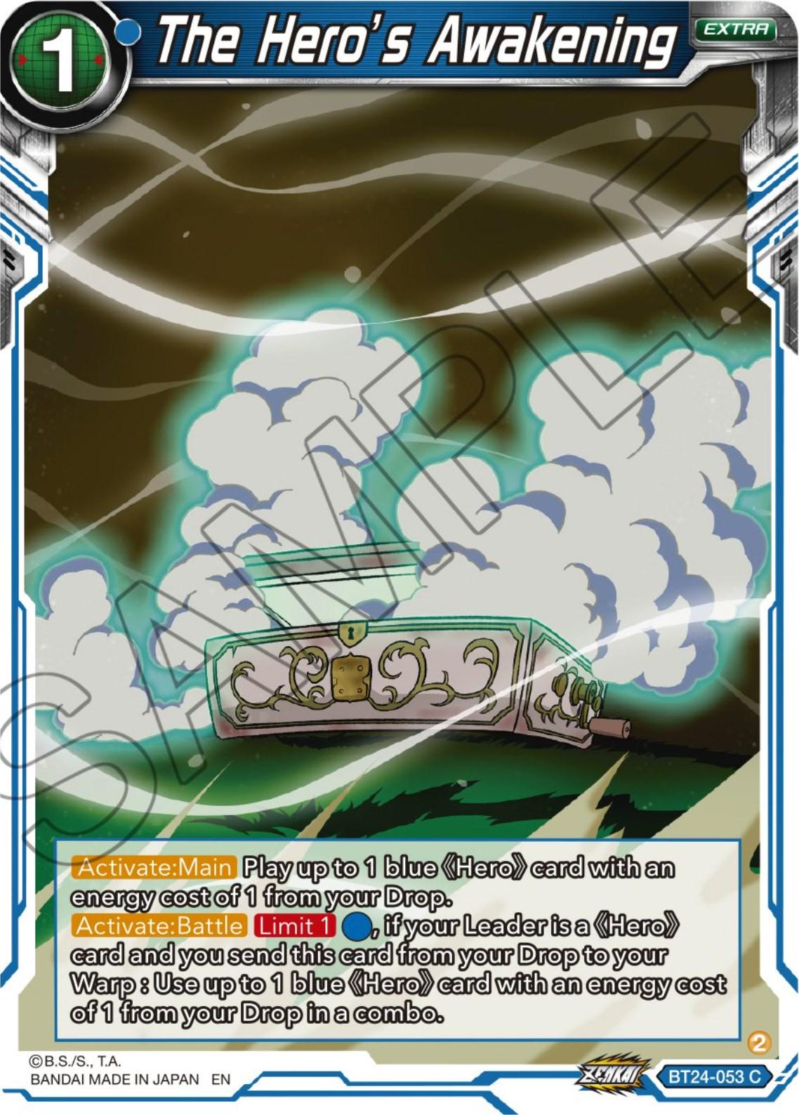 The Hero's Awakening BT24-053