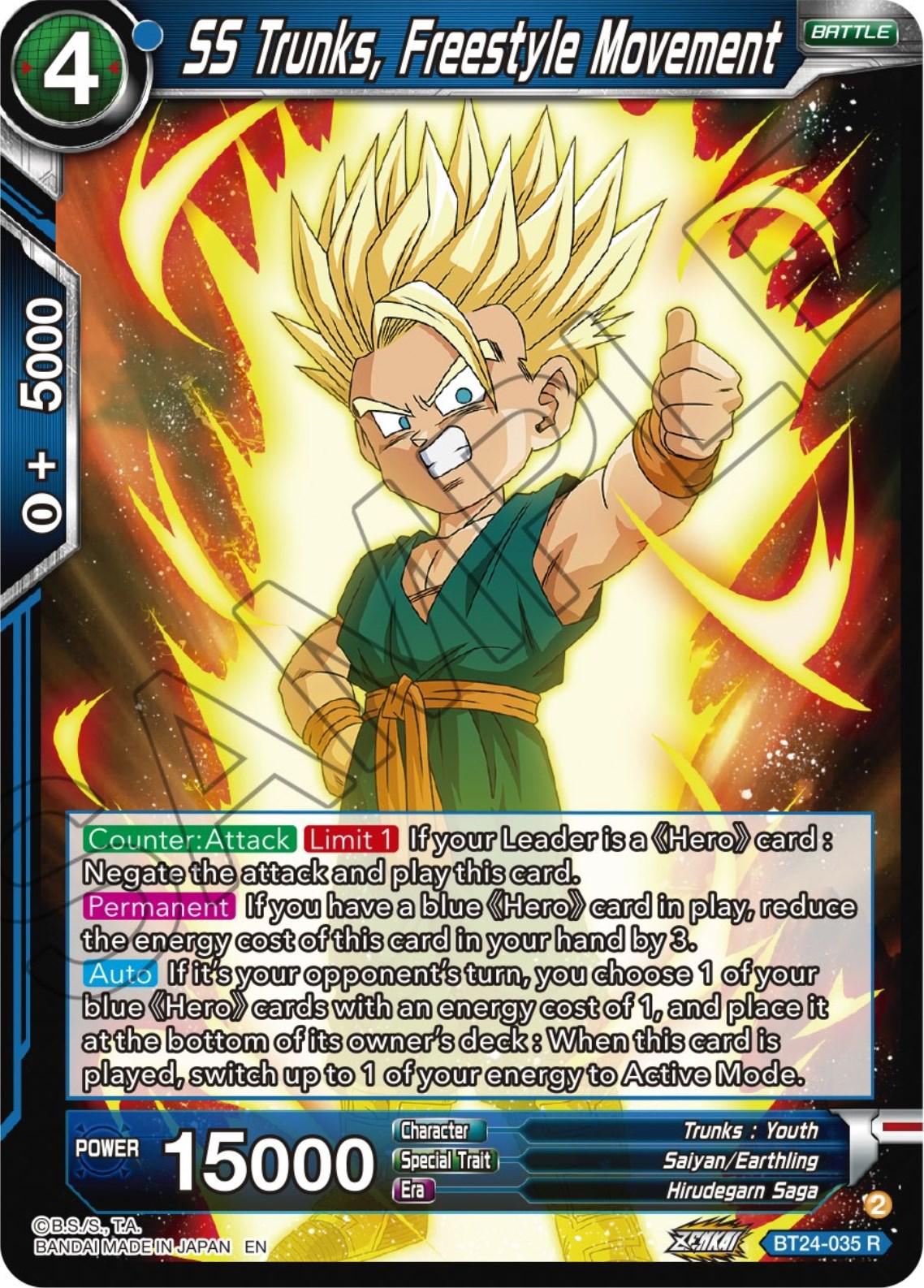 SS Trunks, Freestyle Movement BT24-035