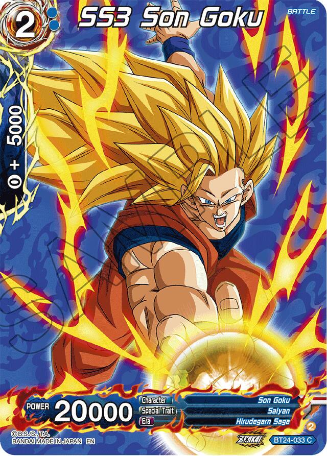 SS3 Son Goku [Silver Foil] BT24-033