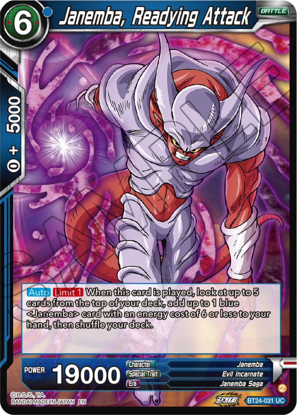 Janemba, Readying Attack BT24-031