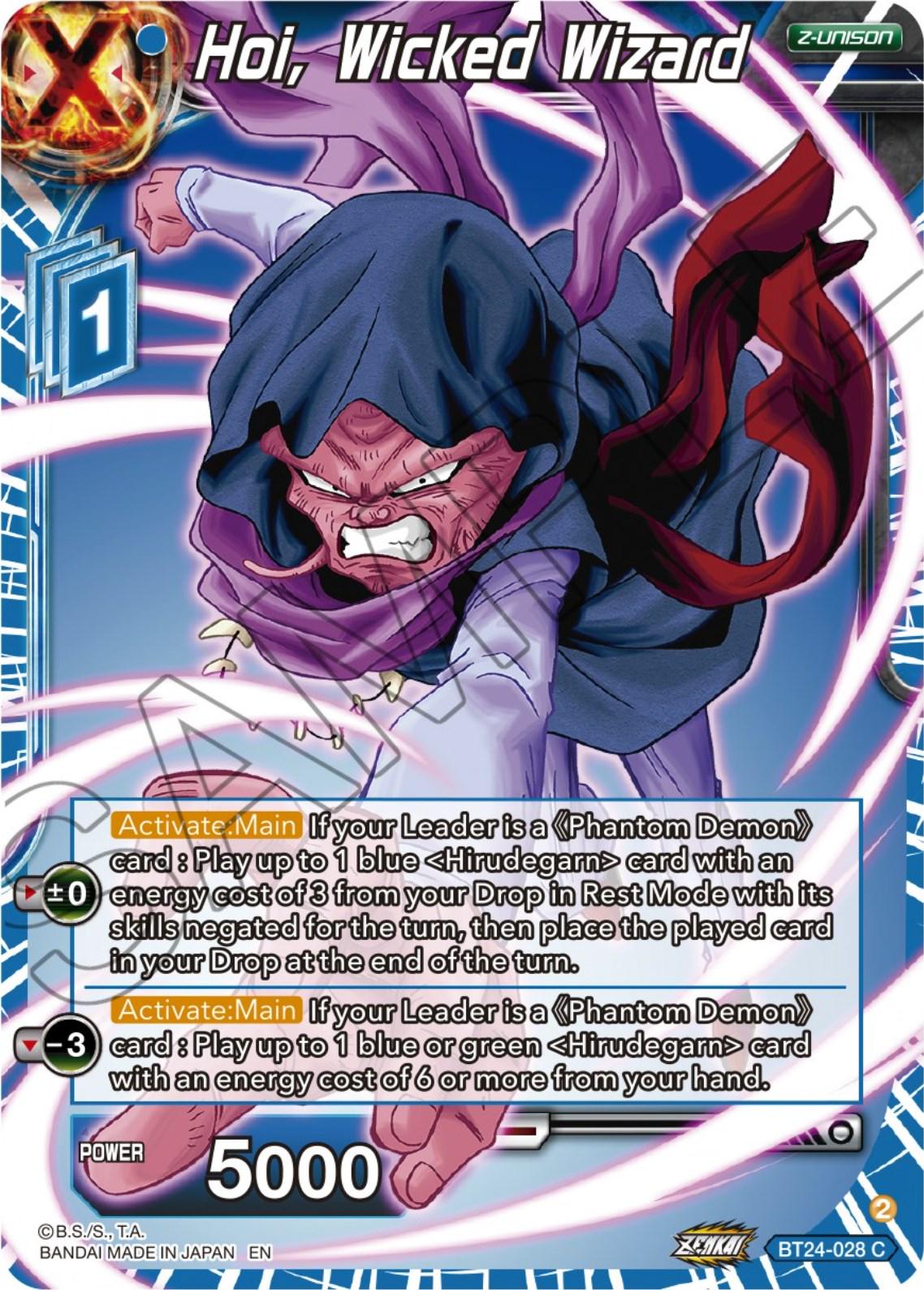 Hoi, Wicked Wizard BT24-028