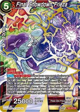 Final Showdown Frieza TB3-002