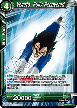 Vegeta, Fully Recovered TB3-039