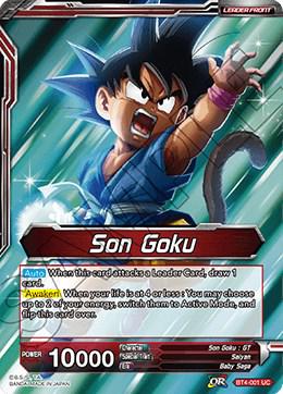 Son Goku // Energy Burst Son Goku BT4-001