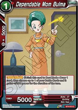 Dependable Mom Bulma BT4-013