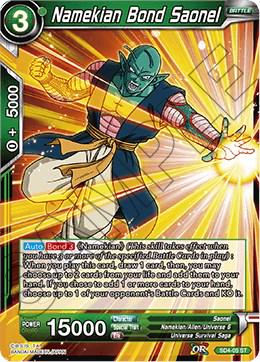 Namekian Bond Saonel SD4-05