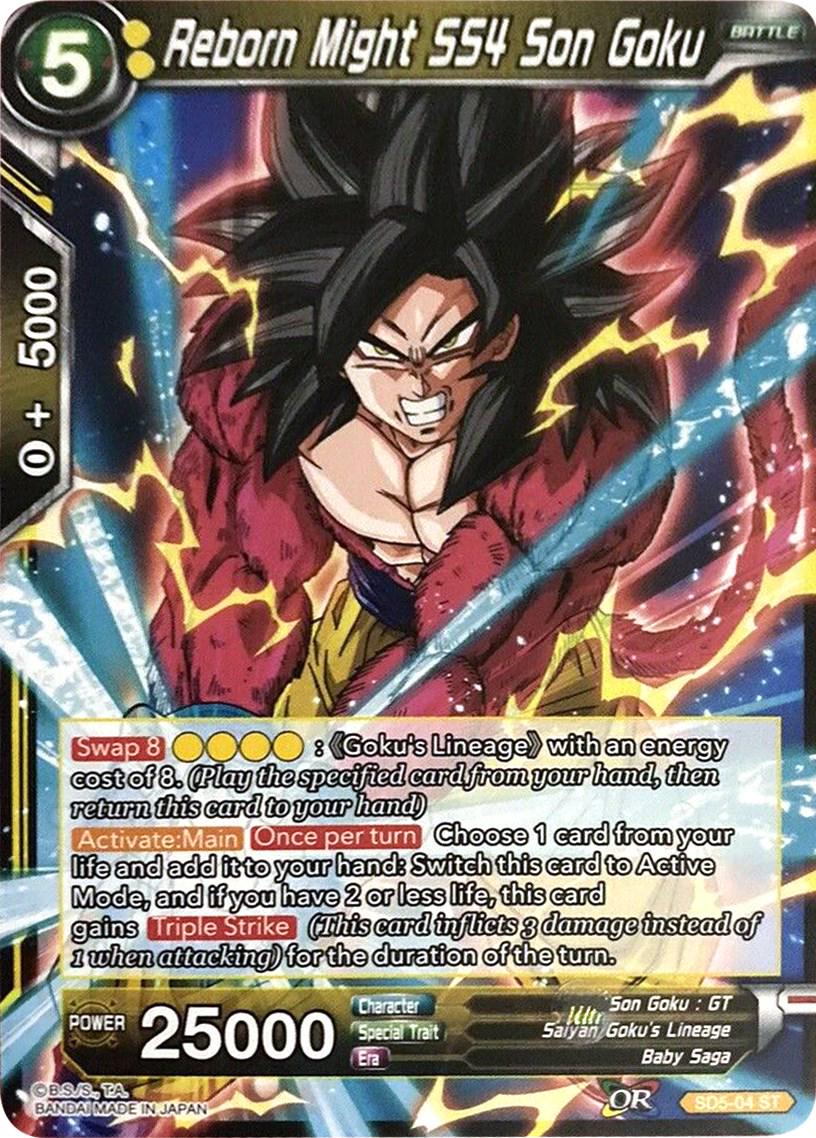 Reborn Might SS4 Son Goku SD5-04