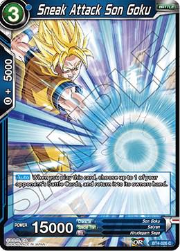 Sneak Attack Son Goku BT4-026