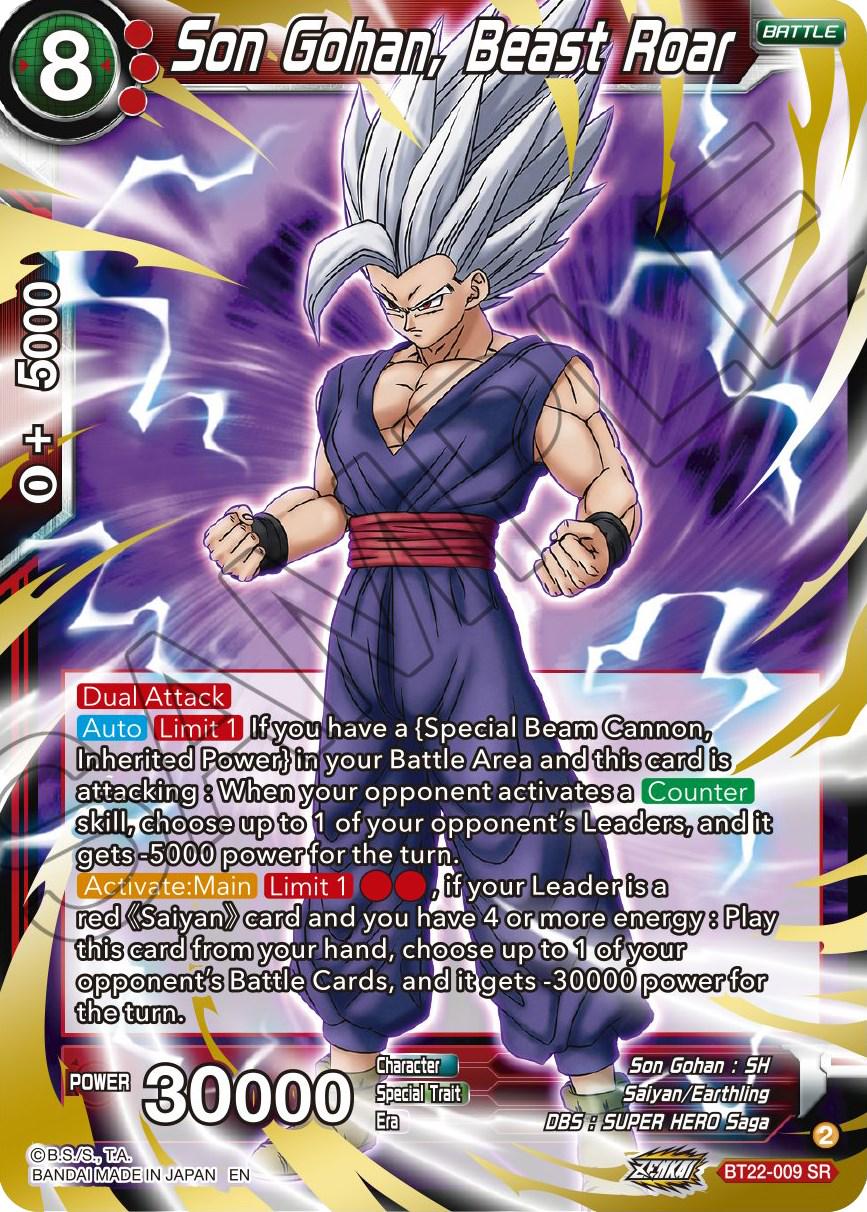 Son Gohan, Beast Roar BT22-009