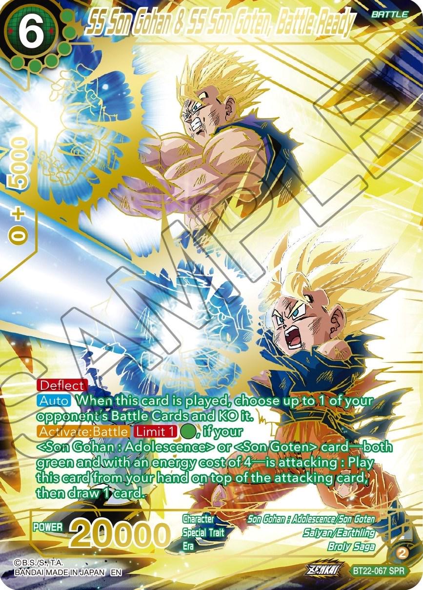 SS Son Gohan & SS Son Goten, Battle Ready [SPR] BT22-067