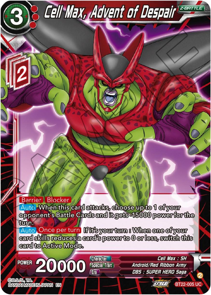 Cell Max, Advent of Despair BT22-005