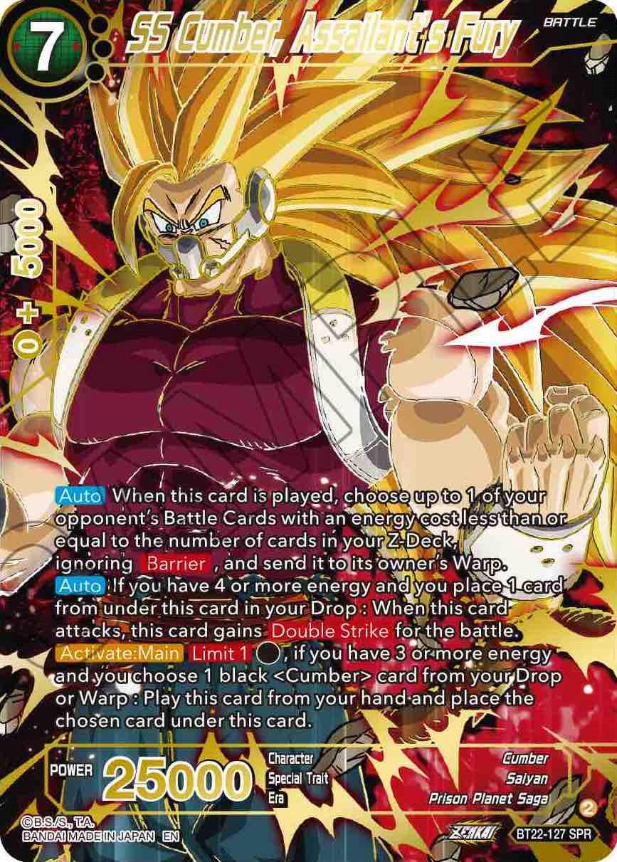 SS Cumber, Assailant's Fury [SPR] BT22-127