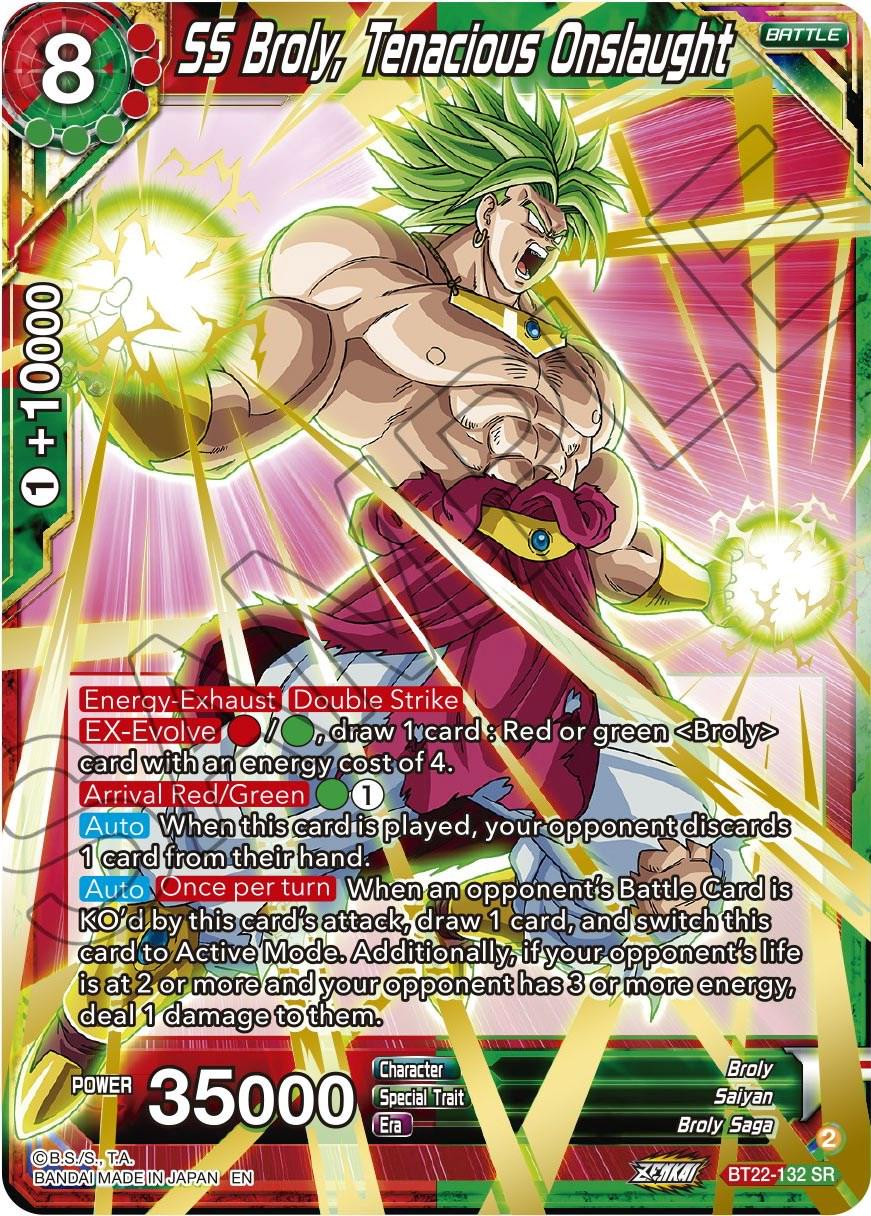 SS Broly, Tenacious Onslaught BT22-132
