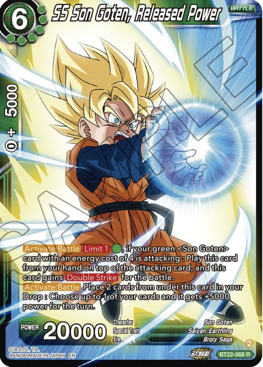 SS Son Goten, Released Power BT22-068