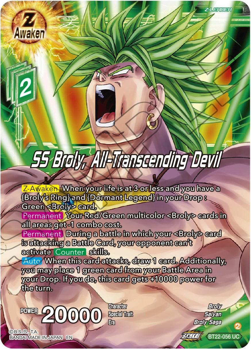 SS Broly, All-Transcending Devil BT22-056