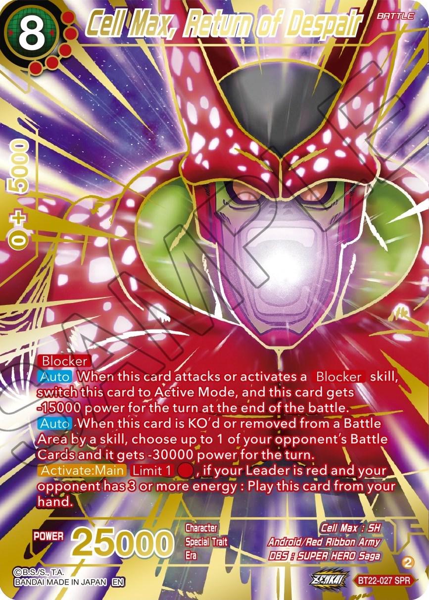 Cell Max, Return of Despair [SPR] BT22-027