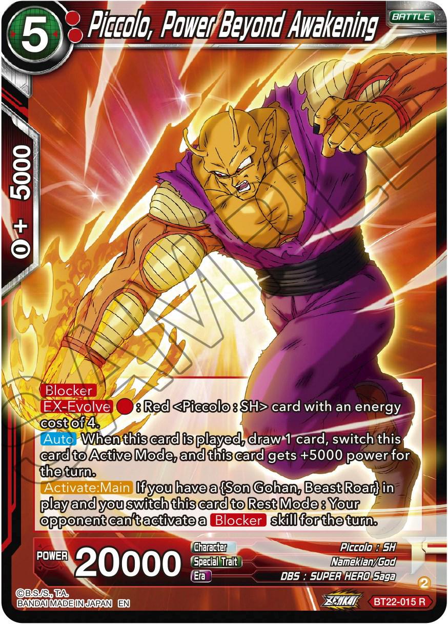 Piccolo, Power Beyond Awakening BT22-015