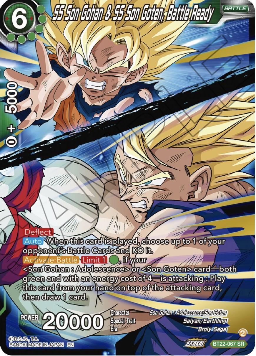 SS Son Gohan & SS Son Goten, Battle Ready BT22-067