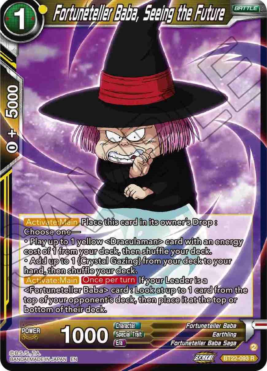 Fortuneteller Baba, Seeing the Future BT22-093
