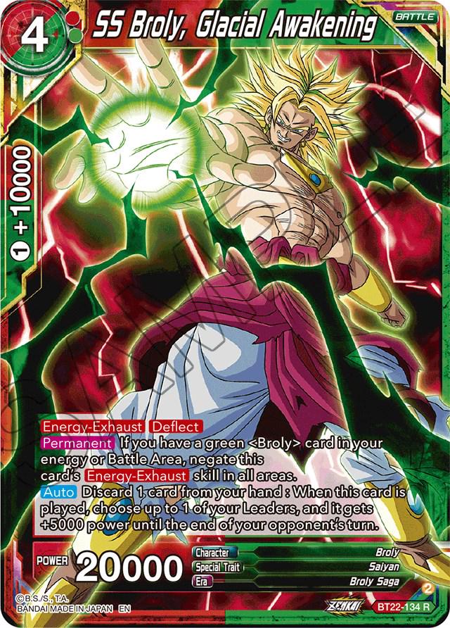 SS Broly, Glacial Awakening BT22-134
