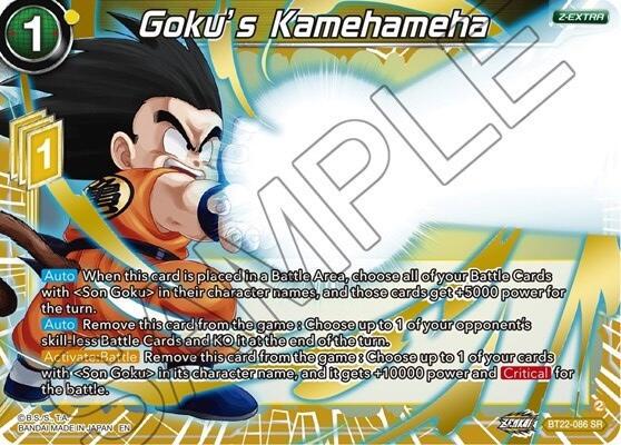 Goku's Kamehameha BT22-086