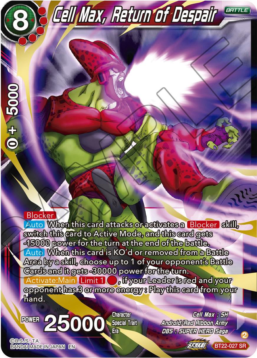 Cell Max, Return of Despair BT22-027