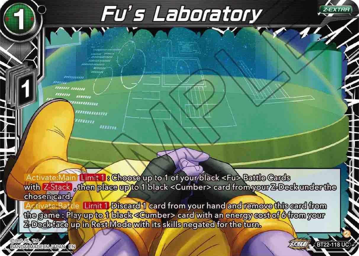 Fu's Laboratory BT22-118