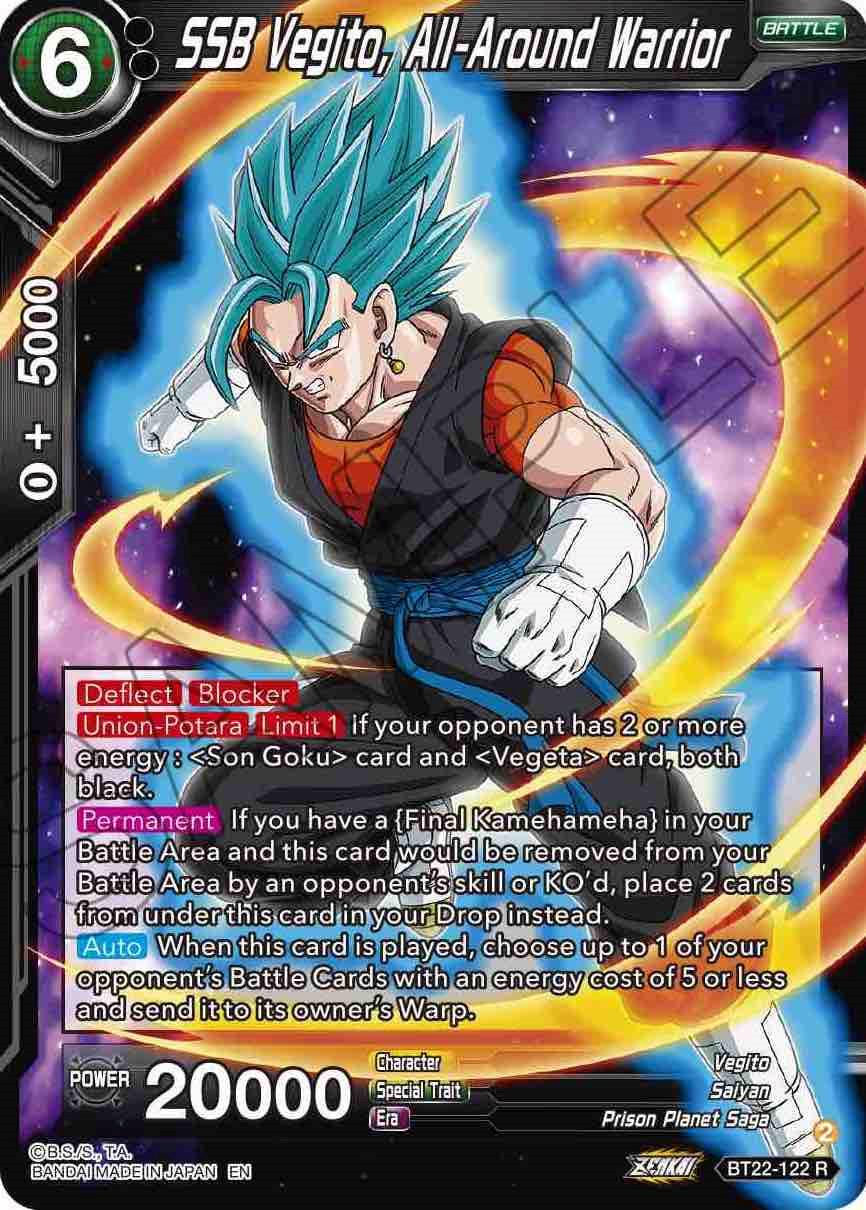SSB Vegito, All-Around Warrior BT22-122