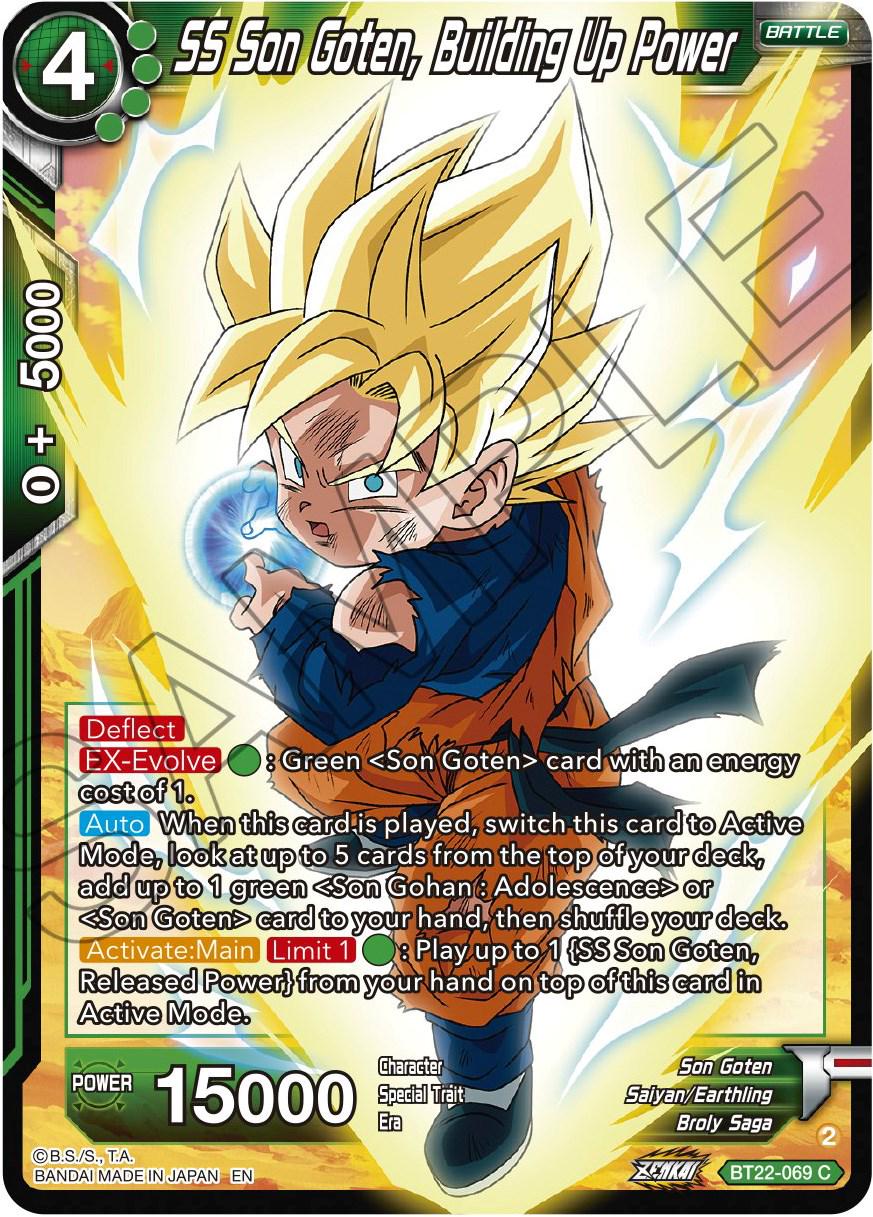 SS Son Goten, Building Up Power BT22-069