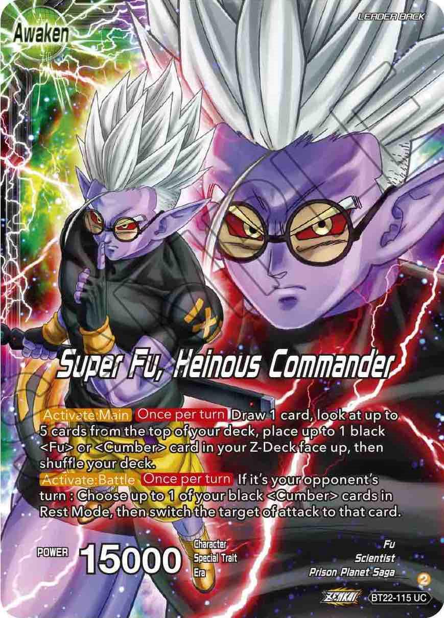 Fu // Super Fu, Heinous Commander BT22-115