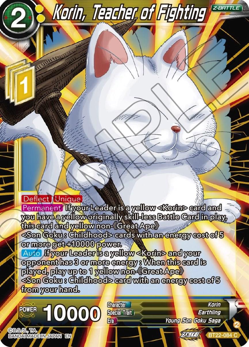 Korin, Teacher of Fighting BT22-084