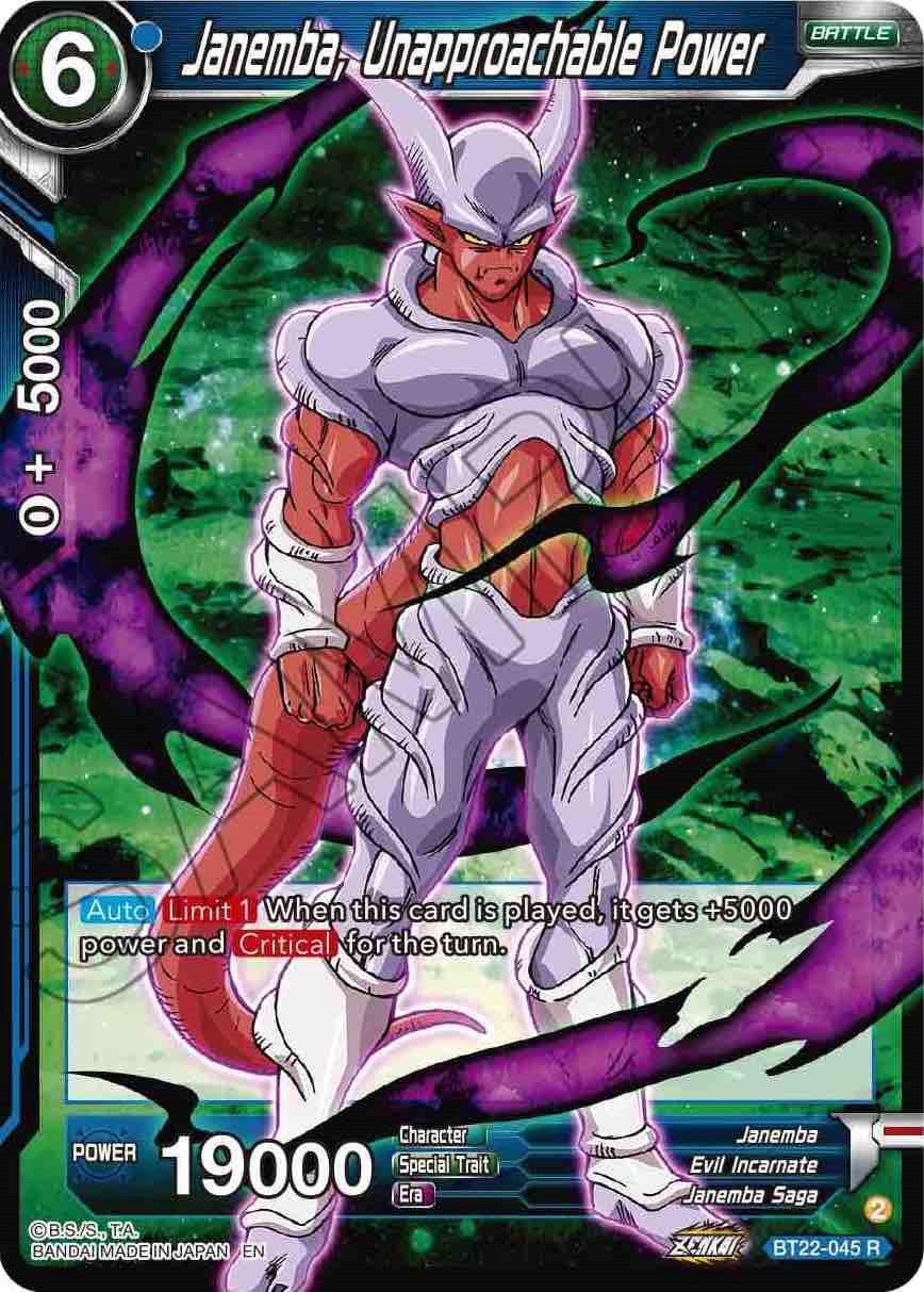 Janemba, Unapproachable Power BT22-045