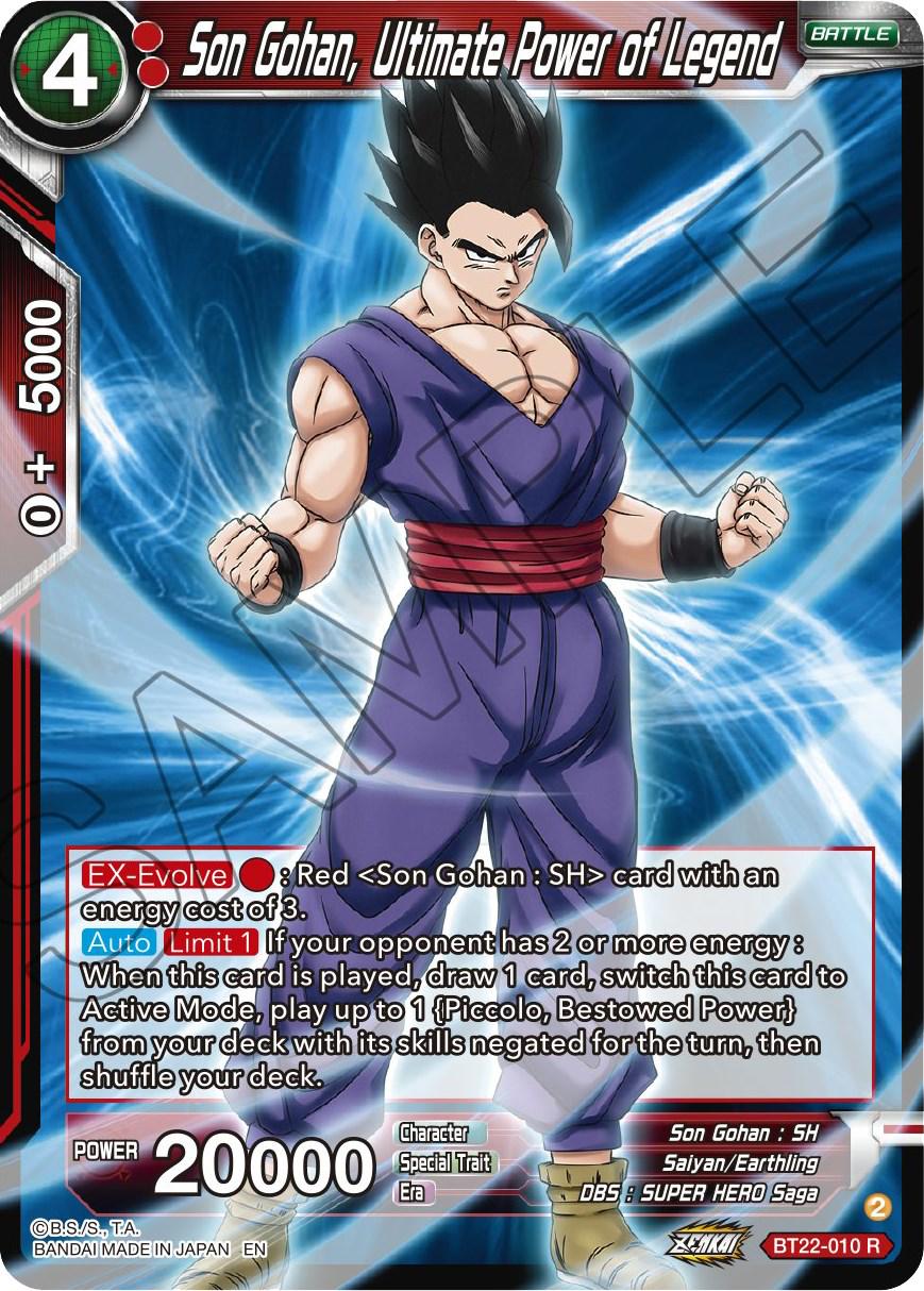Son Gohan, Ultimate Power of Legend BT22-010