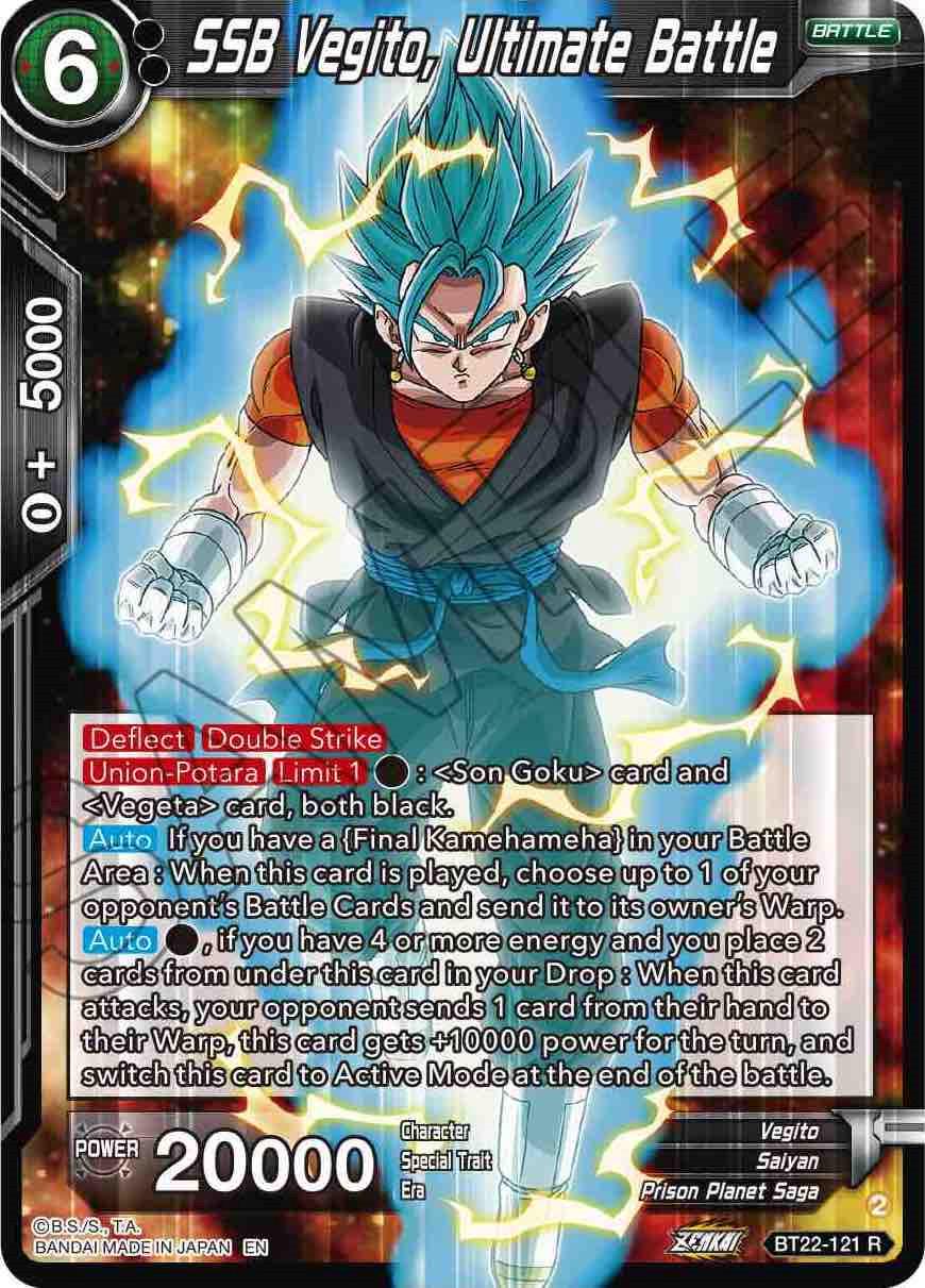 SSB Vegito, Ultimate Battle BT22-121