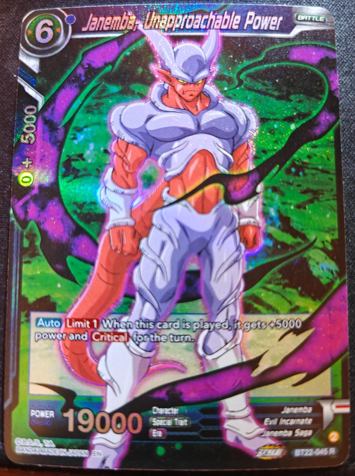 Janemba, Unapproachable Power [Foil] BT22-045