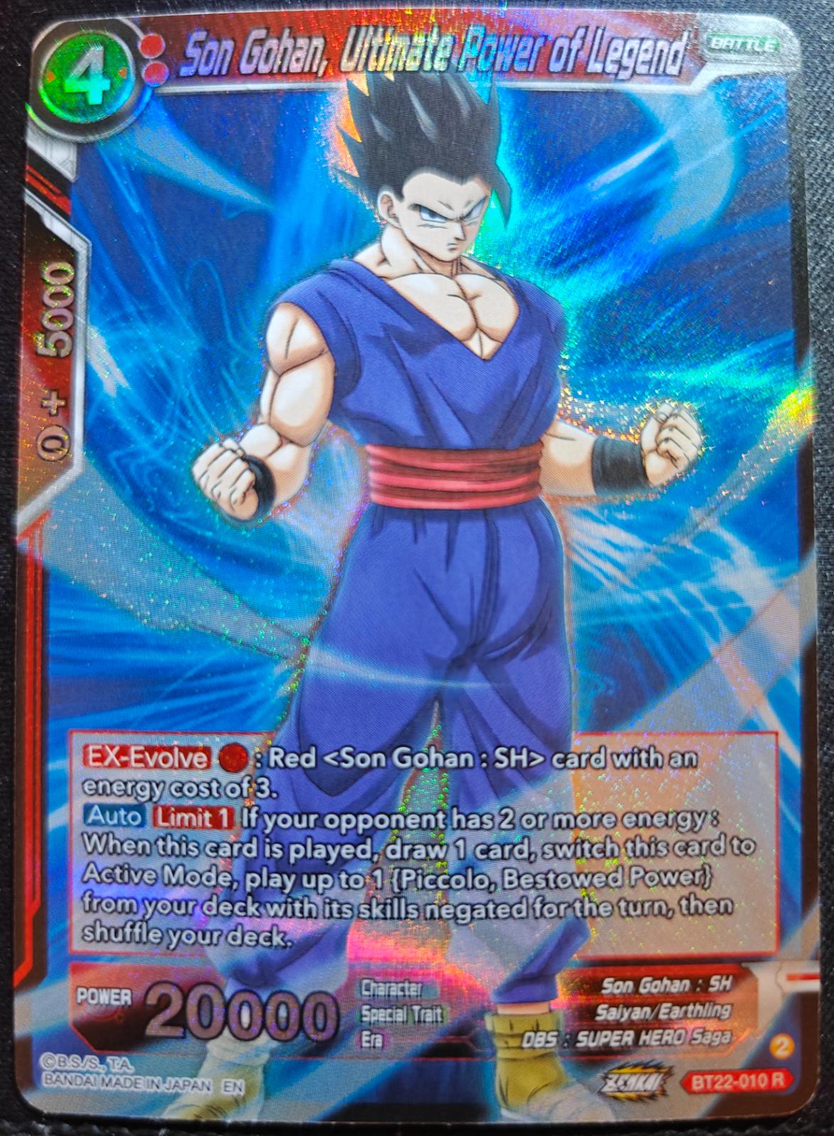 Son Gohan, Ultimate Power Of Legend [Foil] BT22-010