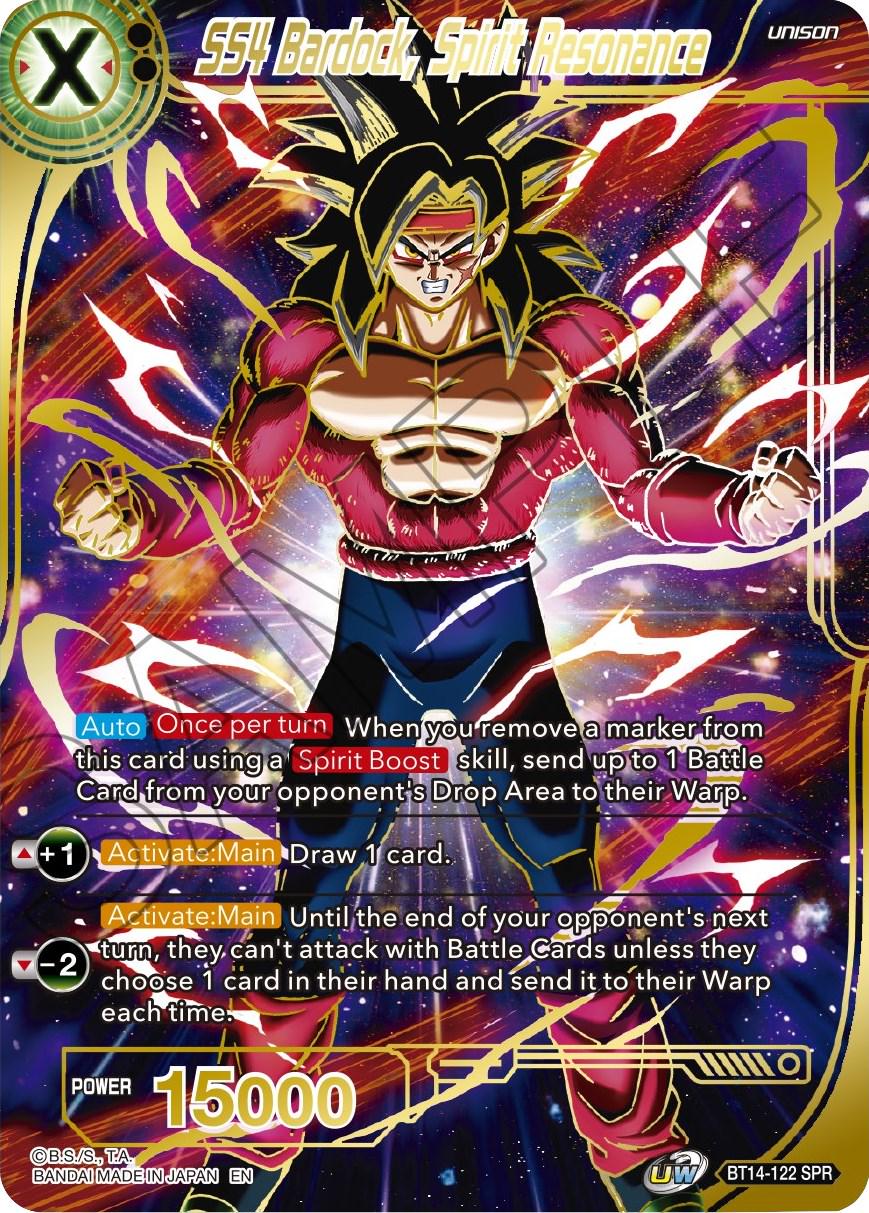 SS4 Bardock, Spirit Resonance [SPR] BT14-122