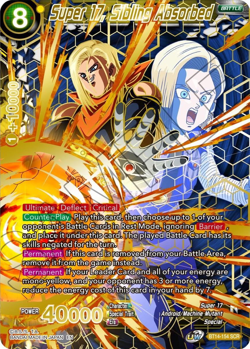 Super 17, Sibling Absorbed BT14-154