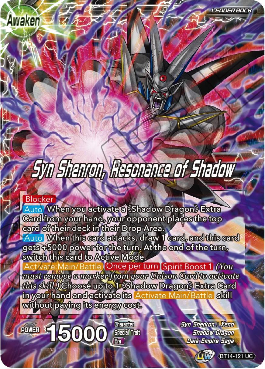 Syn Shenron // Syn Shenron, Resonance of Shadow BT14-121