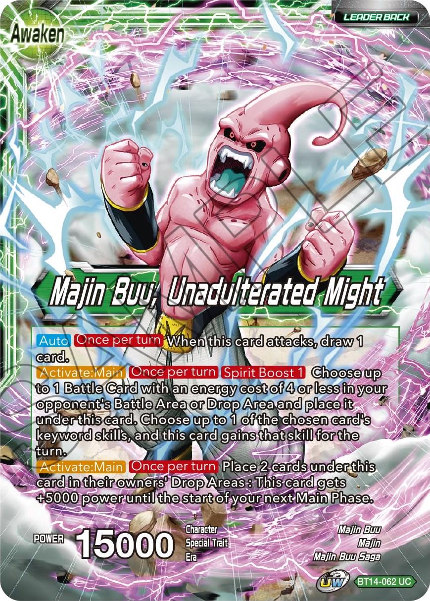 Majin Buu // Majin Buu, Unadulterated Might BT14-062