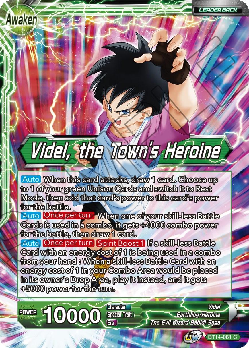 Videl // Videl, the Town's Heroine BT14-061
