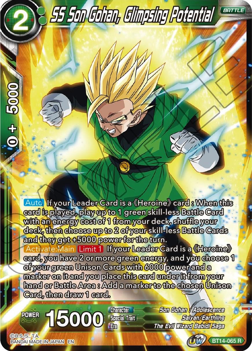 SS Son Gohan, Glimpsing Potential BT14-065