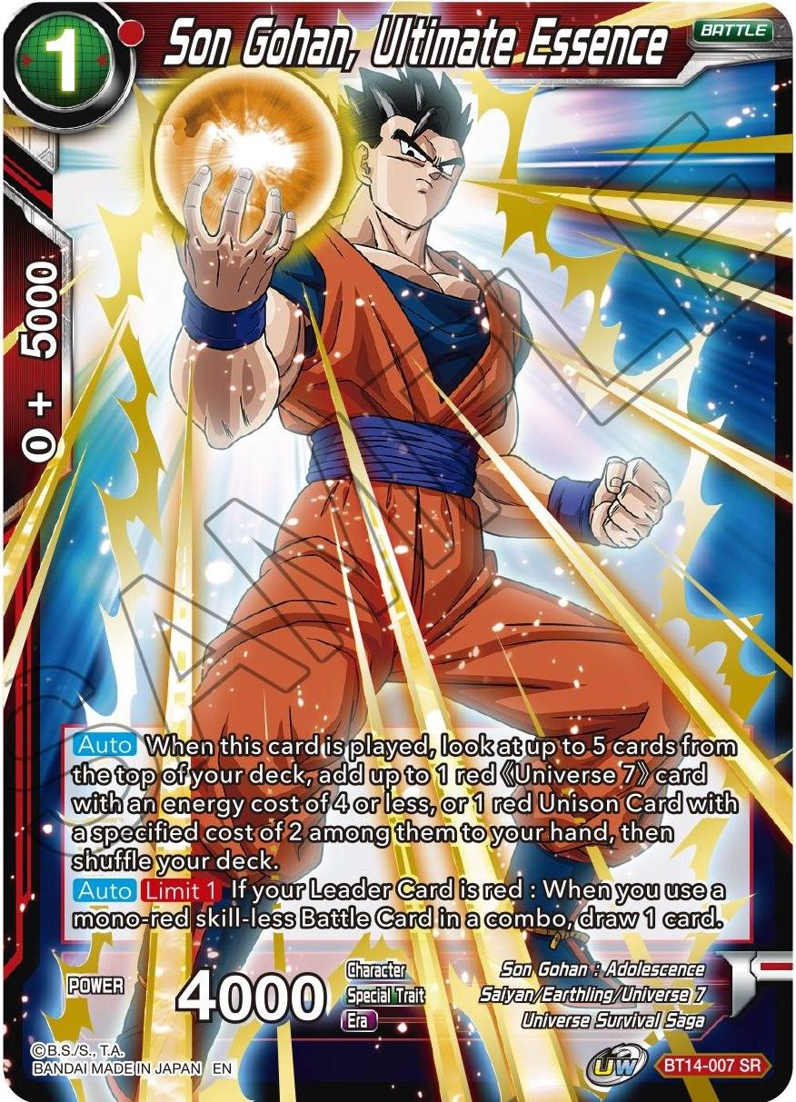 Son Gohan, Ultimate Essence BT14-007