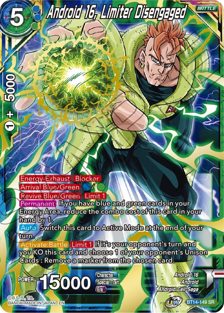 Android 16, Limiter Disengaged BT14-149
