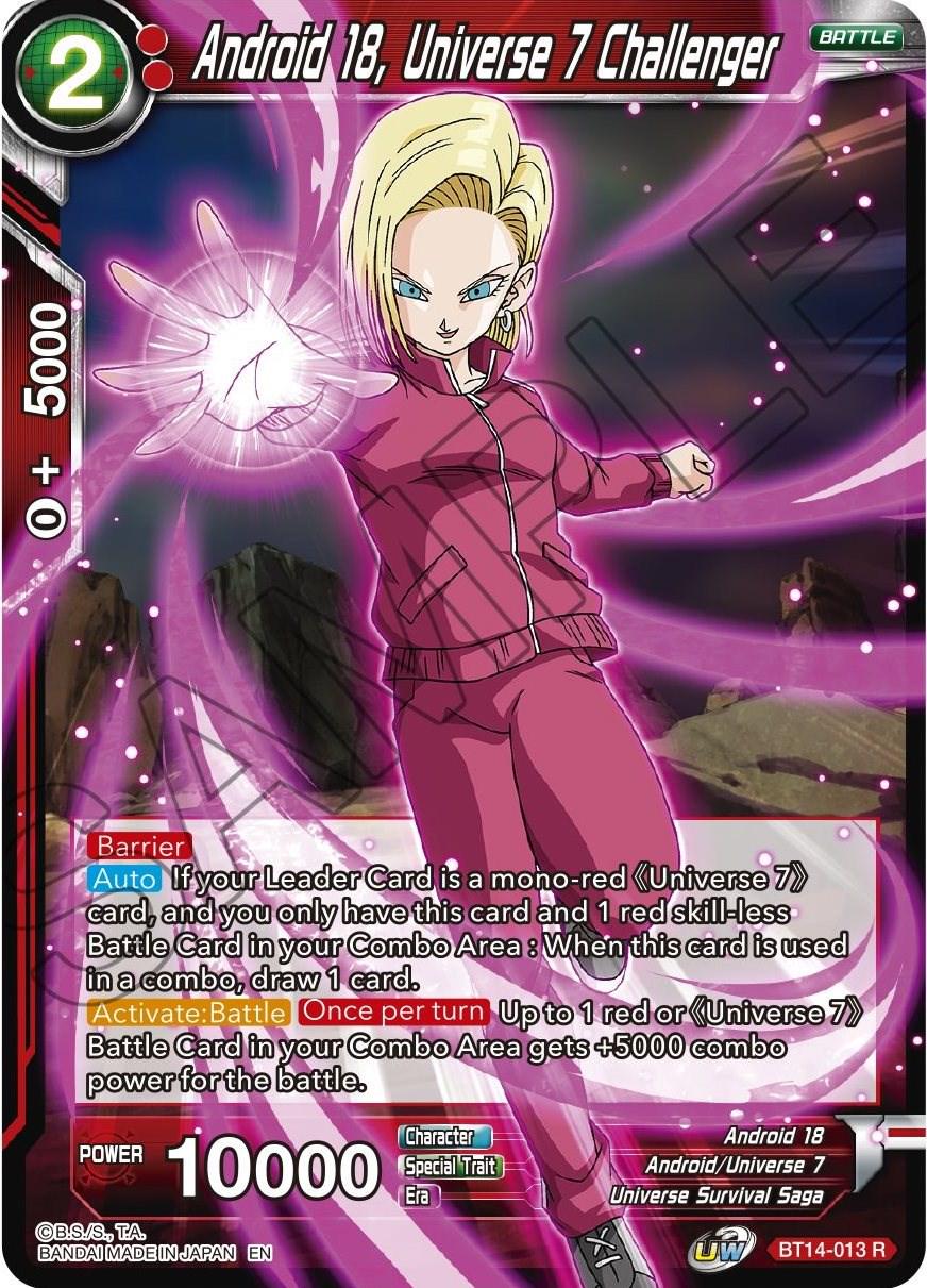 Android 18, Universe 7 Challenger BT14-013