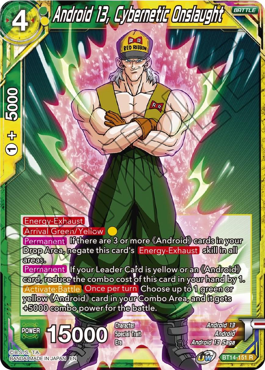 Android 13, Cybernetic Onslaught BT14-151