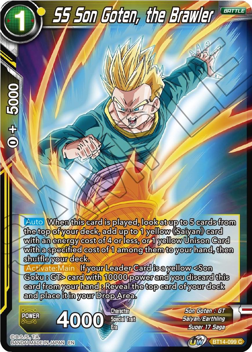 SS Son Goten, the Brawler BT14-099