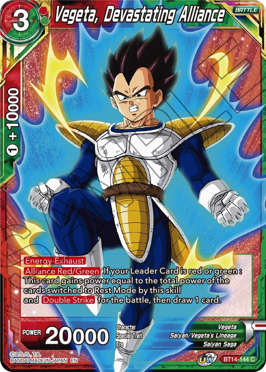 Vegeta, Devastating Alliance BT14-144