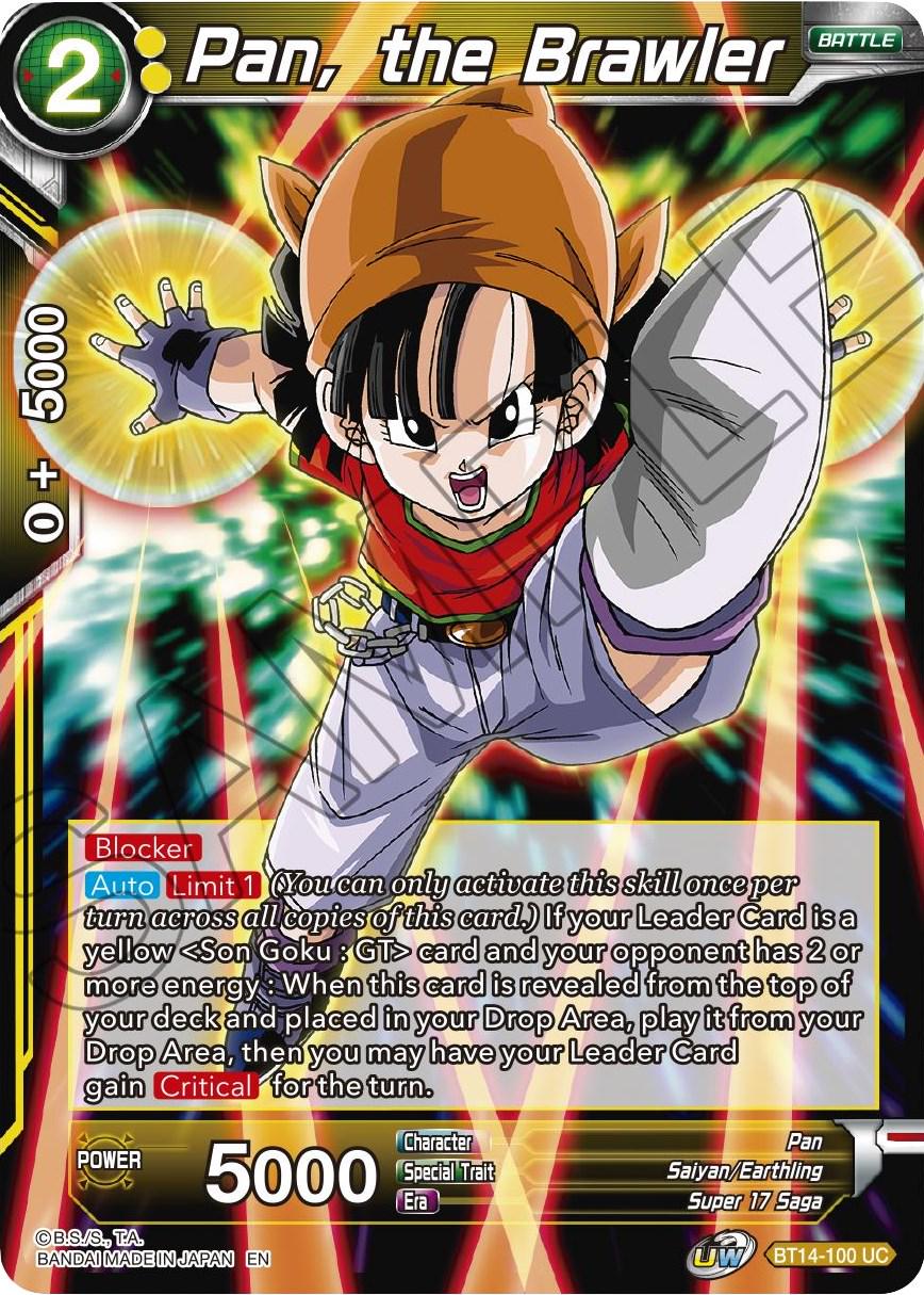 Pan, the Brawler BT14-100